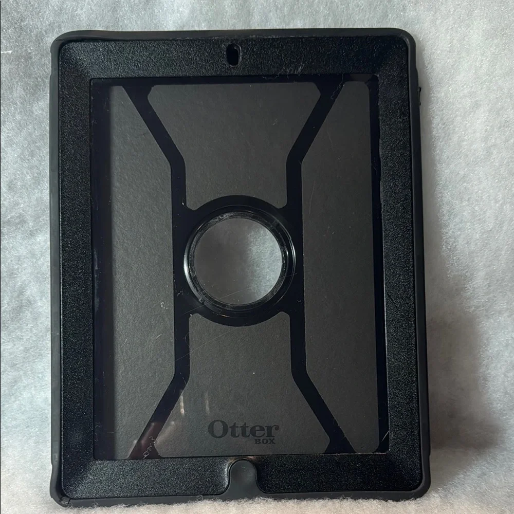 OtterBox Black Tablet Case Durable Geometric Design